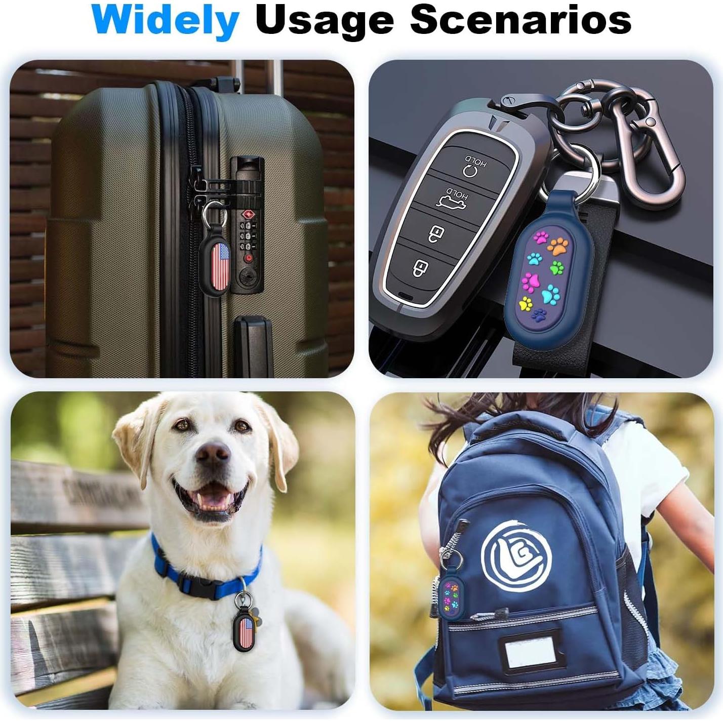 Funda Silicona Suave para Samsung Galaxy SmartTag2 - 2 Pack