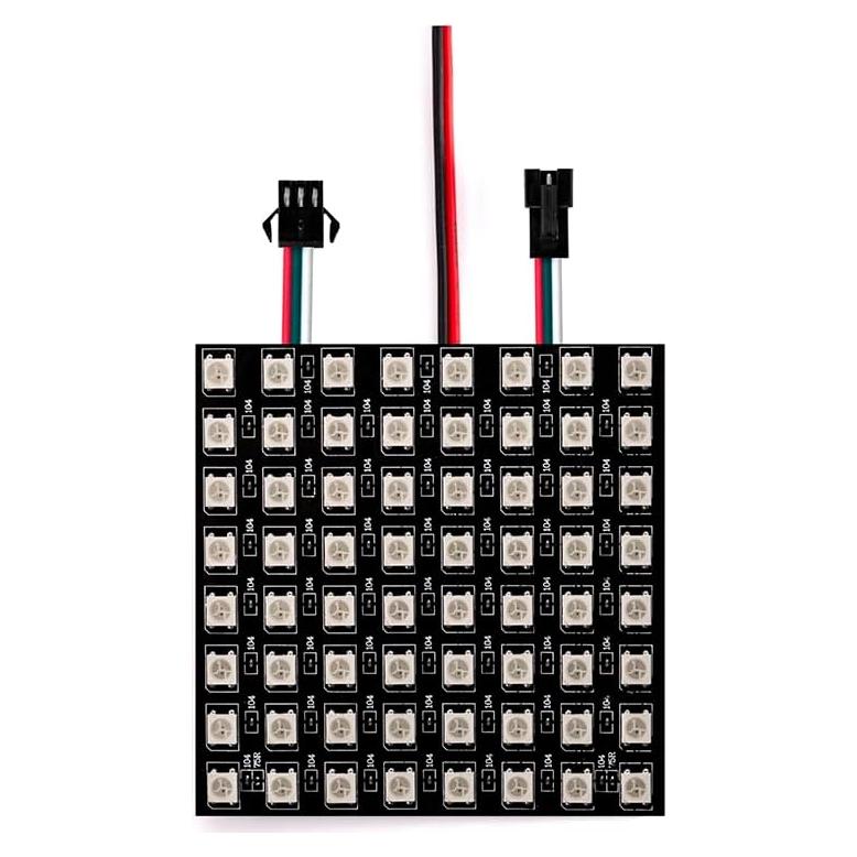 Módulo Matriz LED WS2812B 8x8 Píxeles RGB Controlable