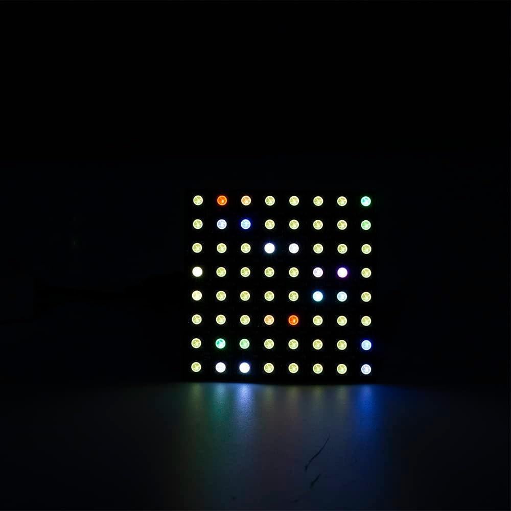 Módulo Matriz LED WS2812B 8x8 Píxeles RGB Controlable