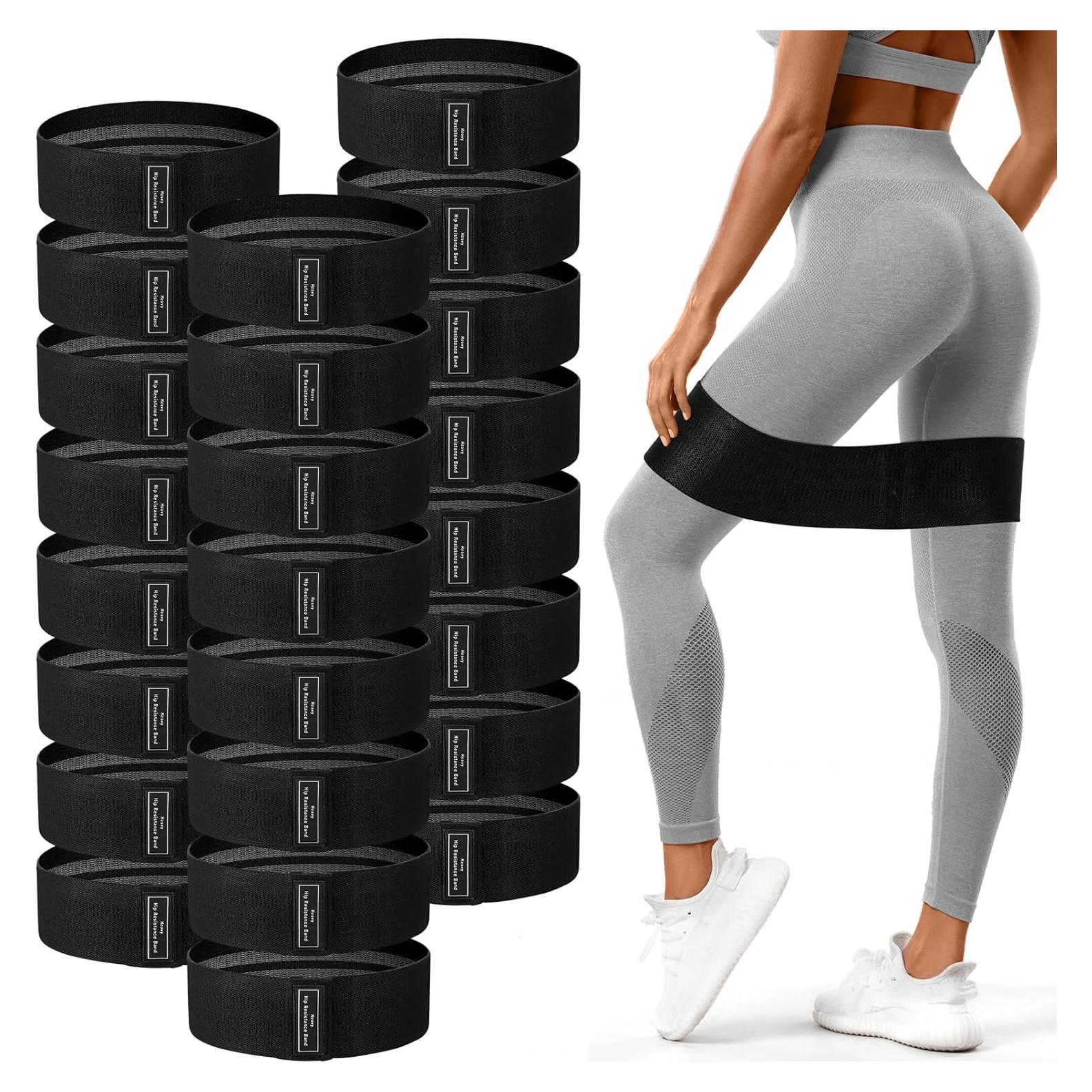 24 Bandas de Resistencia Bunnycool para Ejercicio y Fitness