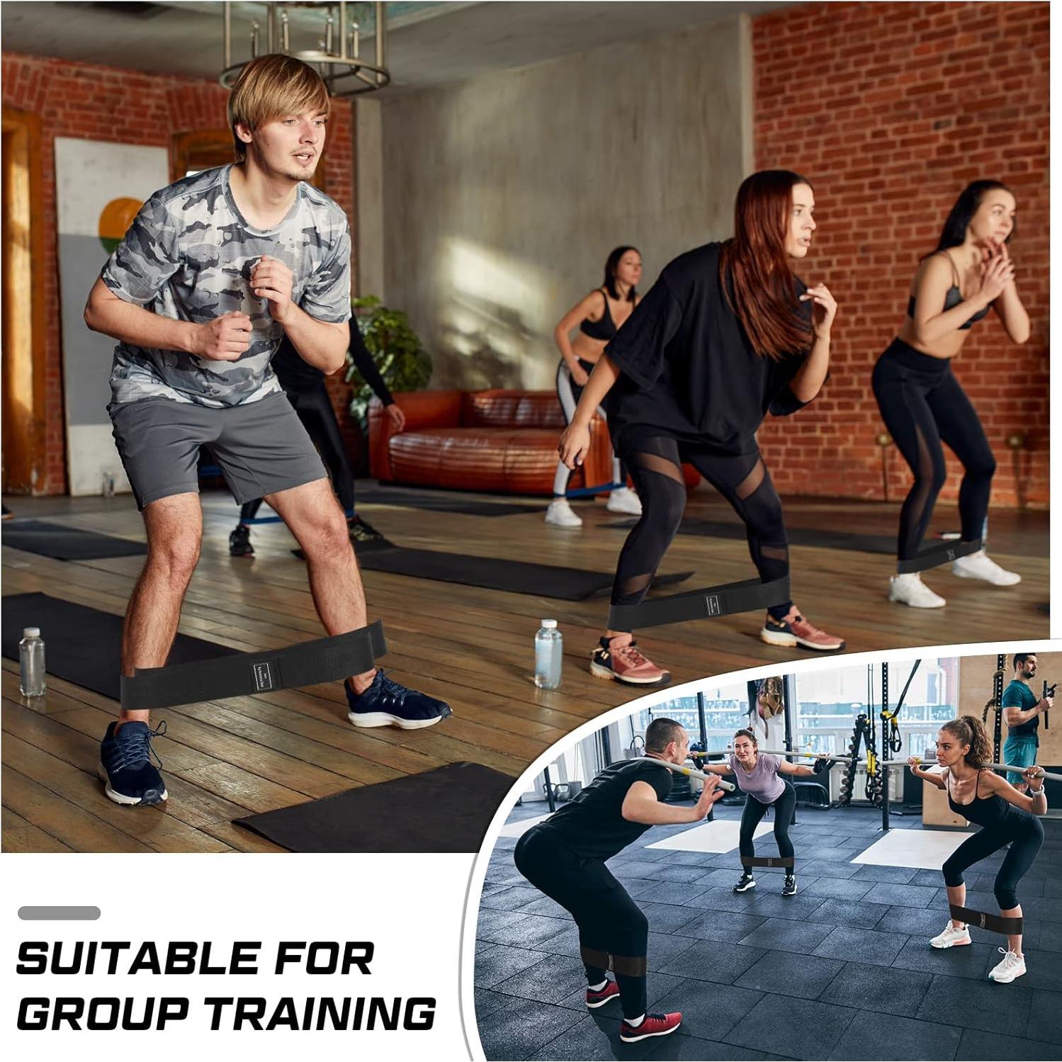 24 Bandas de Resistencia Bunnycool para Ejercicio y Fitness