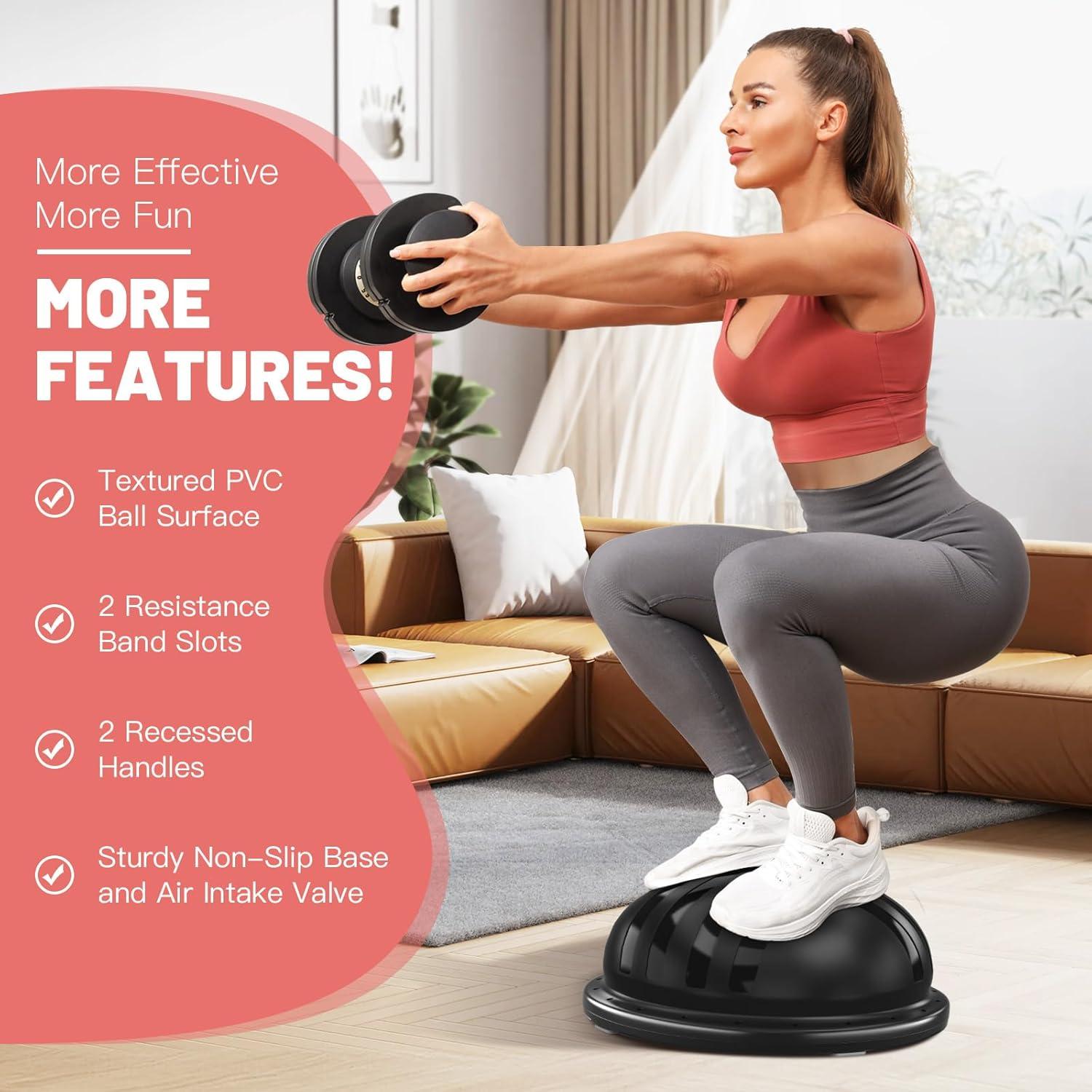 Entrenador de Balón de Equilibrio BODYRHYTHM 2 en 1 con App