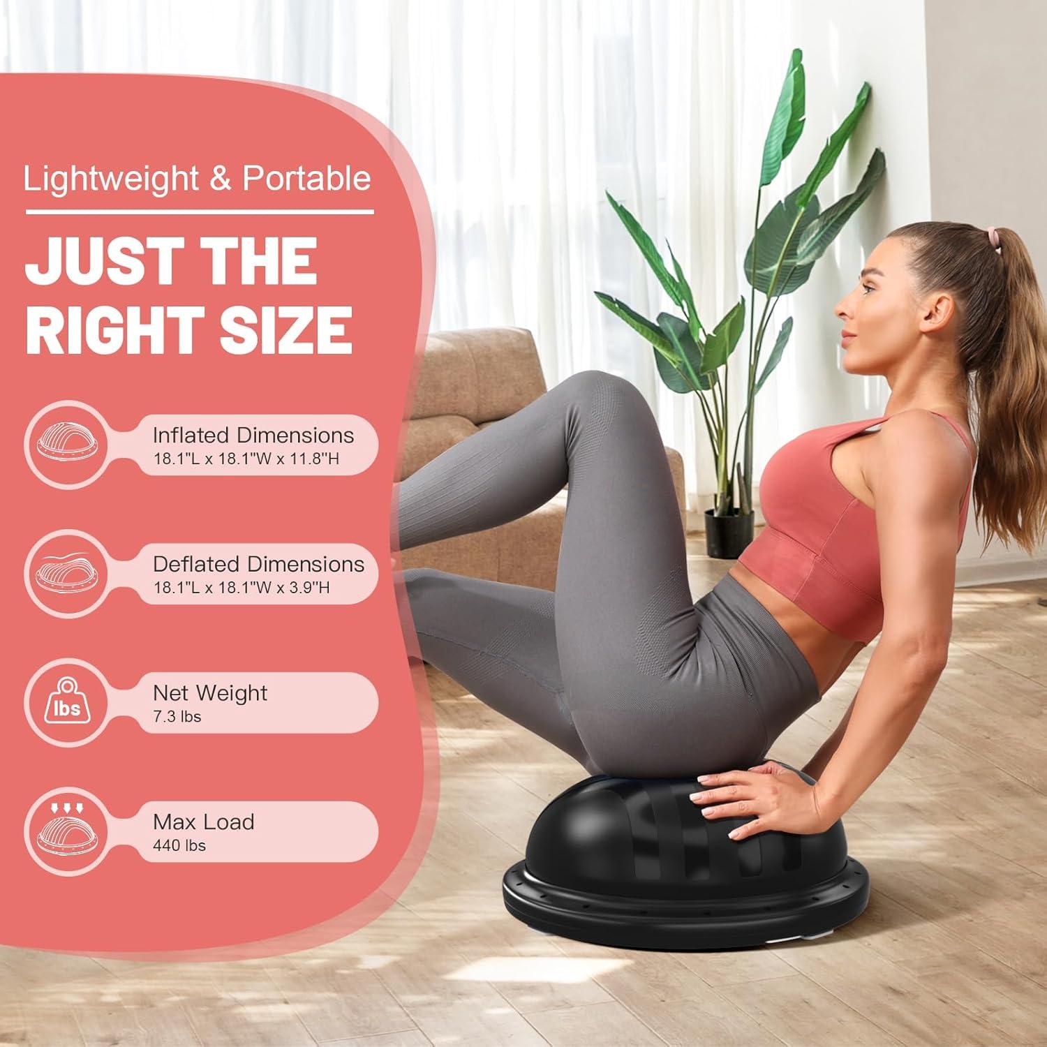 Entrenador de Balón de Equilibrio BODYRHYTHM 2 en 1 con App