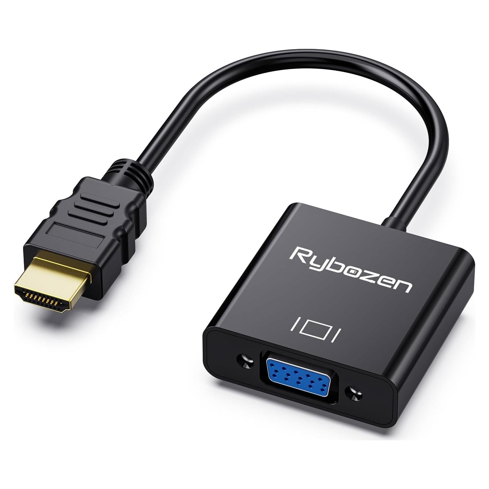 Adaptador HDMI a VGA DigitConvert V402 - Alta Resolución 1080p
