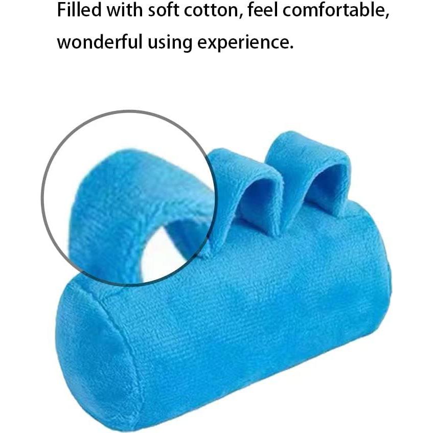 Ejercitador de Agarre Suave Healthman para Fuerza de Mano Azul