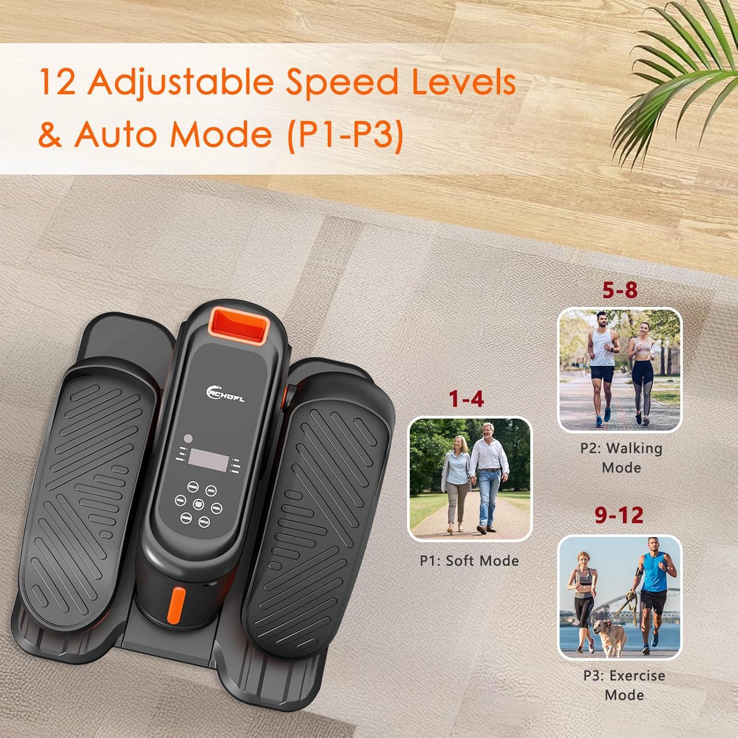 Máquina Elíptica de Escritorio RCHDFL Mini Ejercitador Silencioso