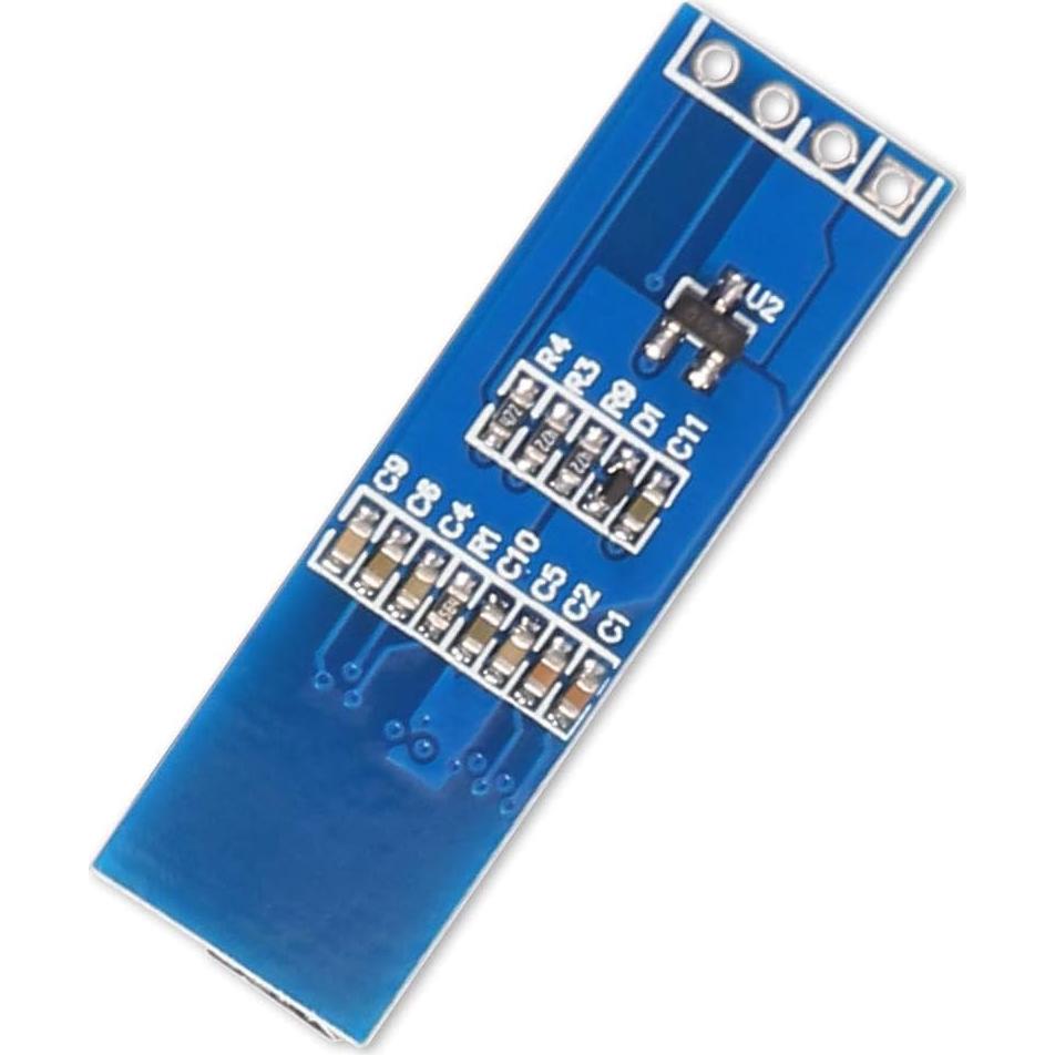 10 Módulos Pantalla OLED 0.91" Azul I2C 128x32 SSD1306