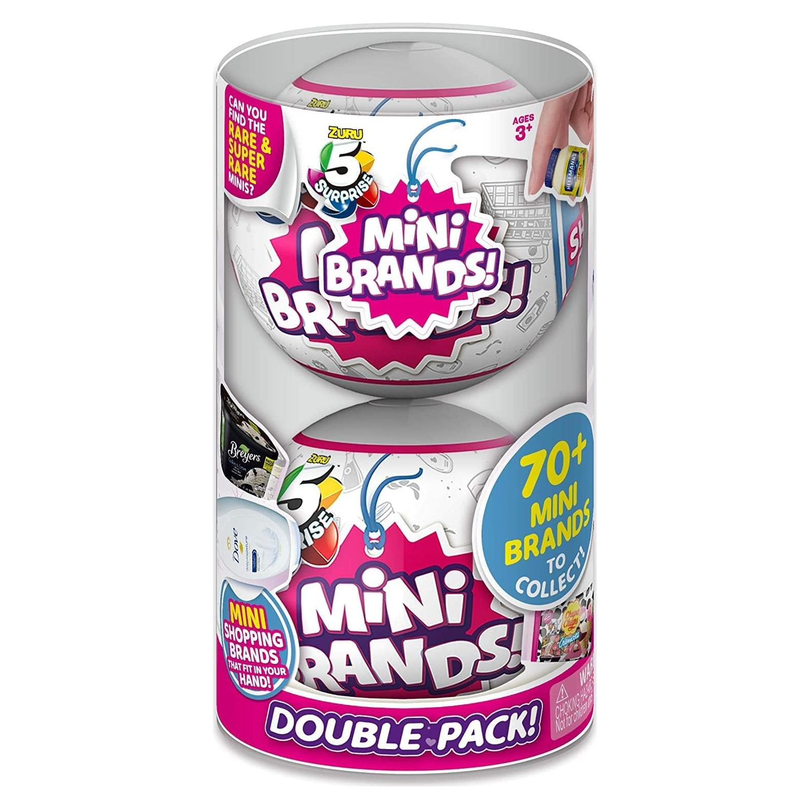 5 Sorpresa Mini Marcas ZURU Paquete de 2 Serie 1 Coleccionables