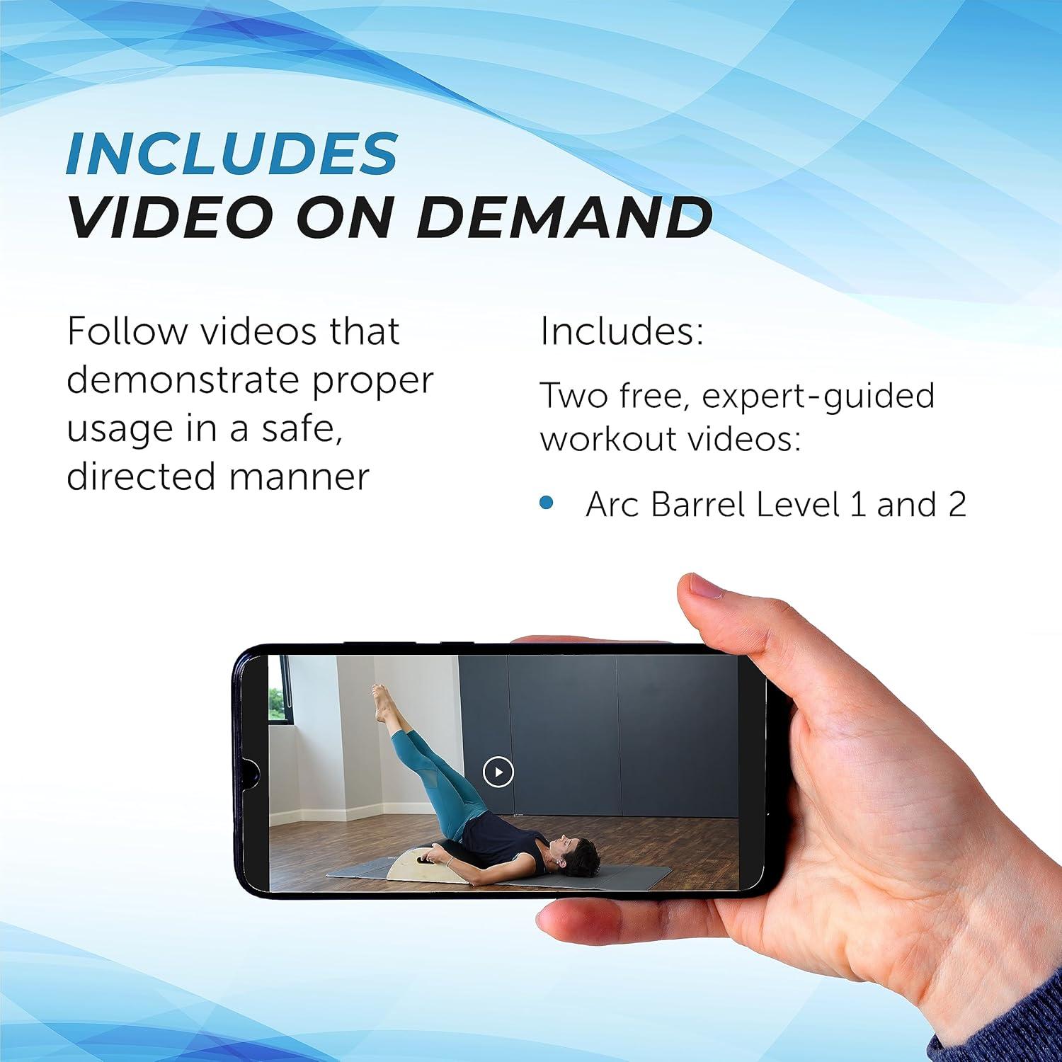 AeroPilates Precision Arc Barrel - Ejercicio y Rehabilitación