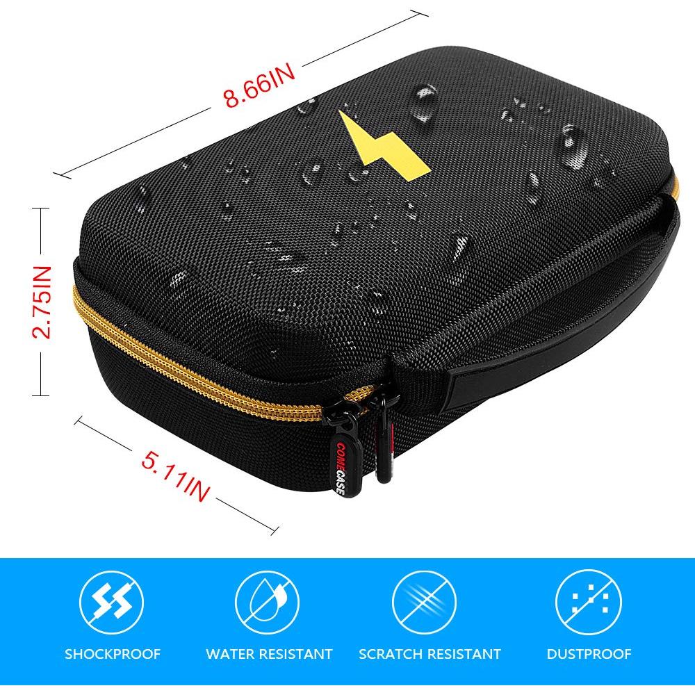 Estuche rígido COMECASE para multímetros Fluke 87-V/88V - Negro