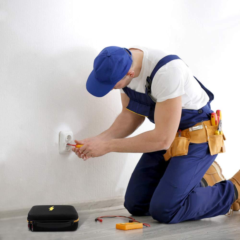 Estuche rígido COMECASE para multímetros Fluke 87-V/88V - Negro