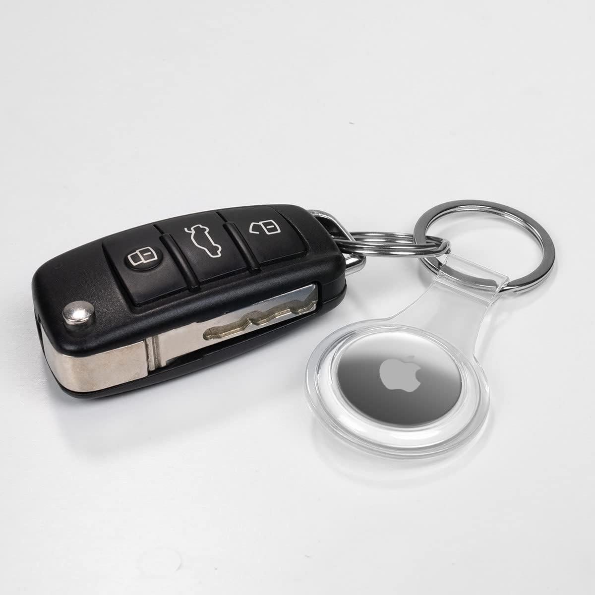 Soporte de Llavero TPU Transparente PureGear para AirTag 2021