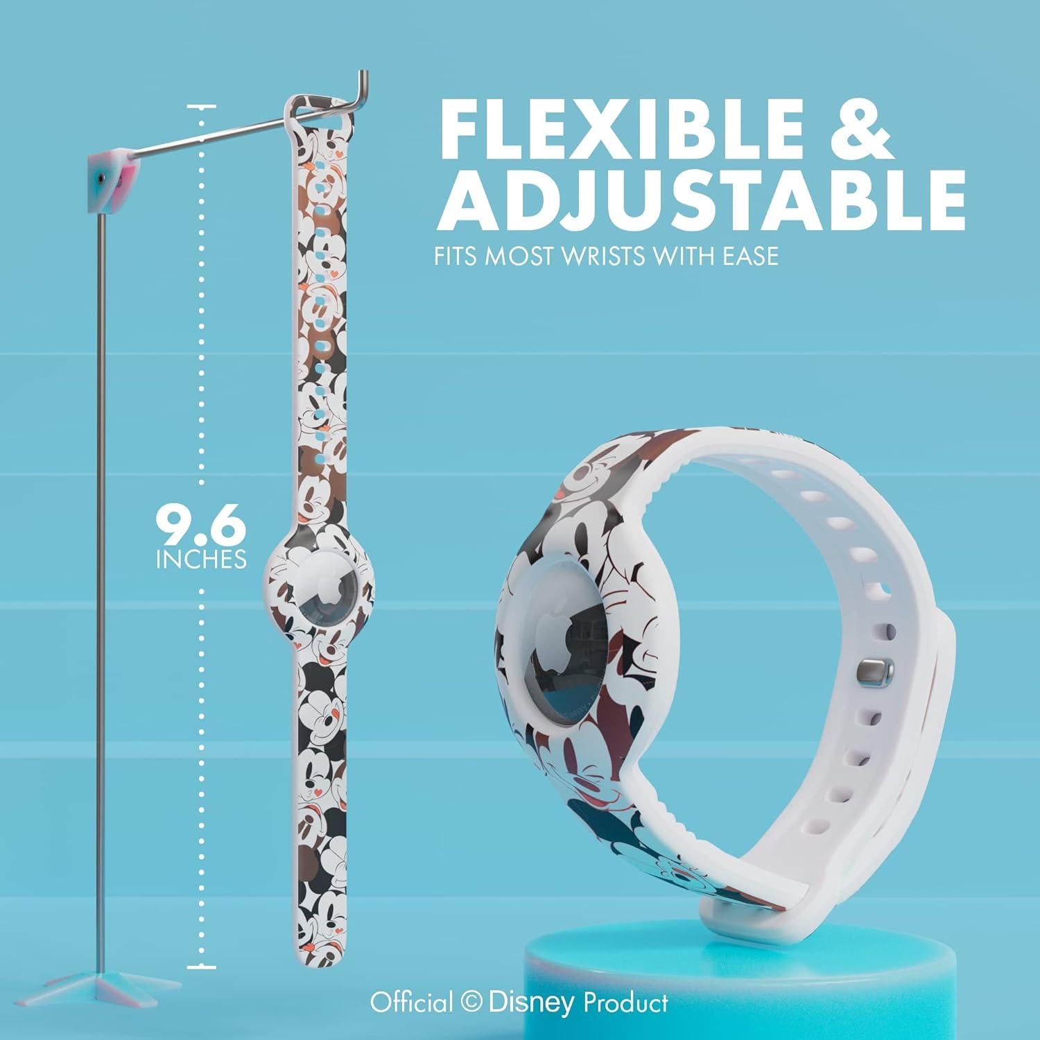 Banda de Muñeca Disney para Apple AirTag - Silicona Suave