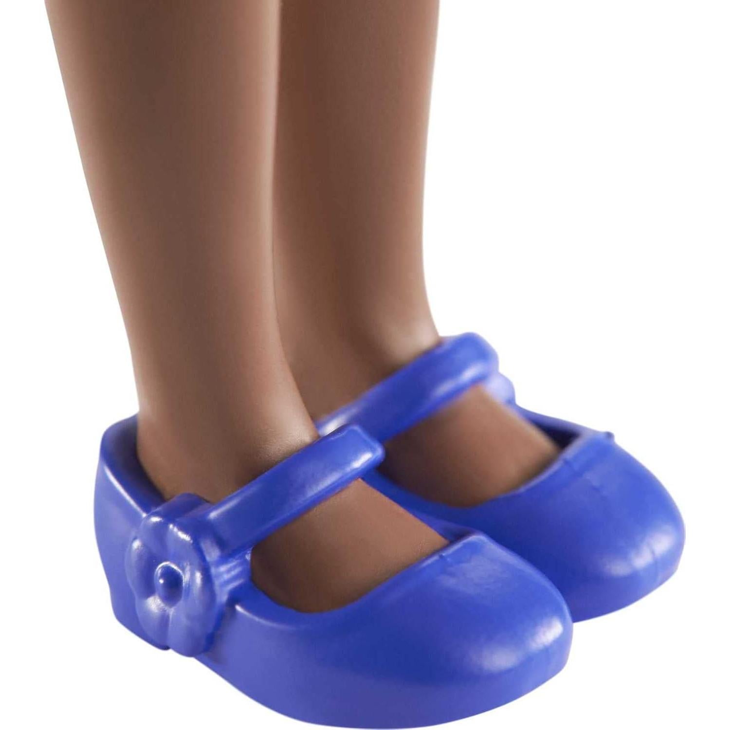 Muñeca Chelsea Barbie Jefa Morena 15.24 cm con Accesorios