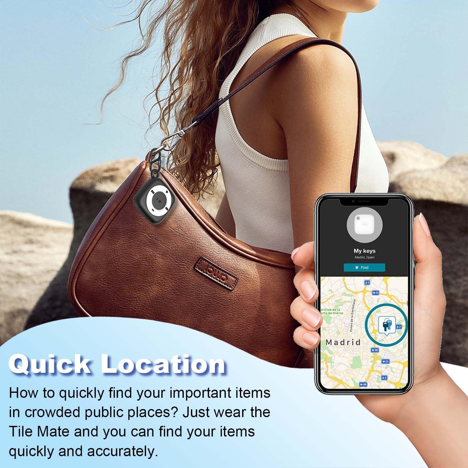 Funda de Silicona para Tile Mate 2022 - 2 Paquetes Impermeables