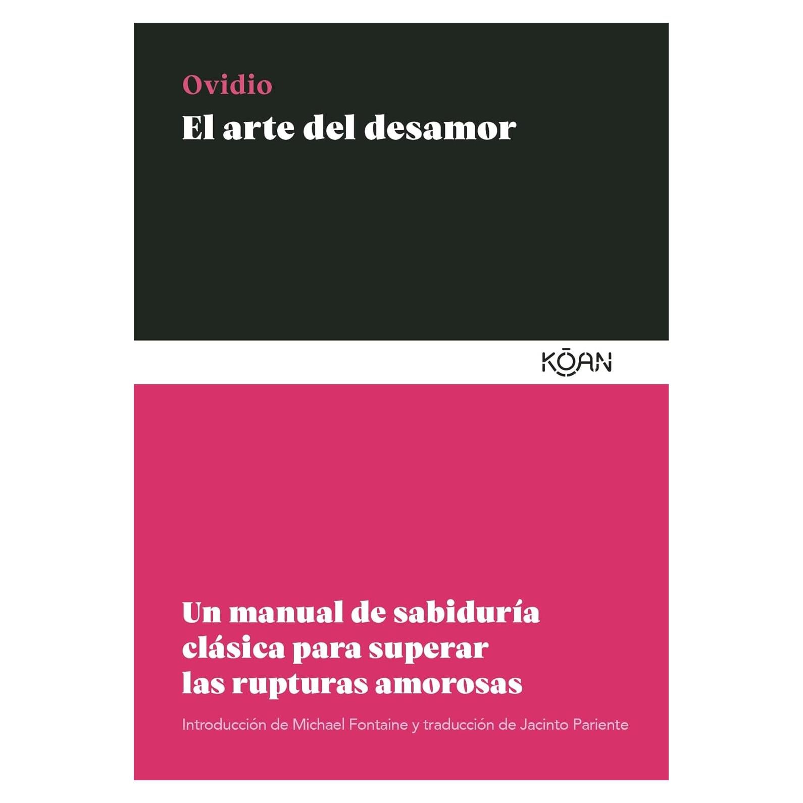 El arte del desamor Ovidio Edición en español 71 páginas