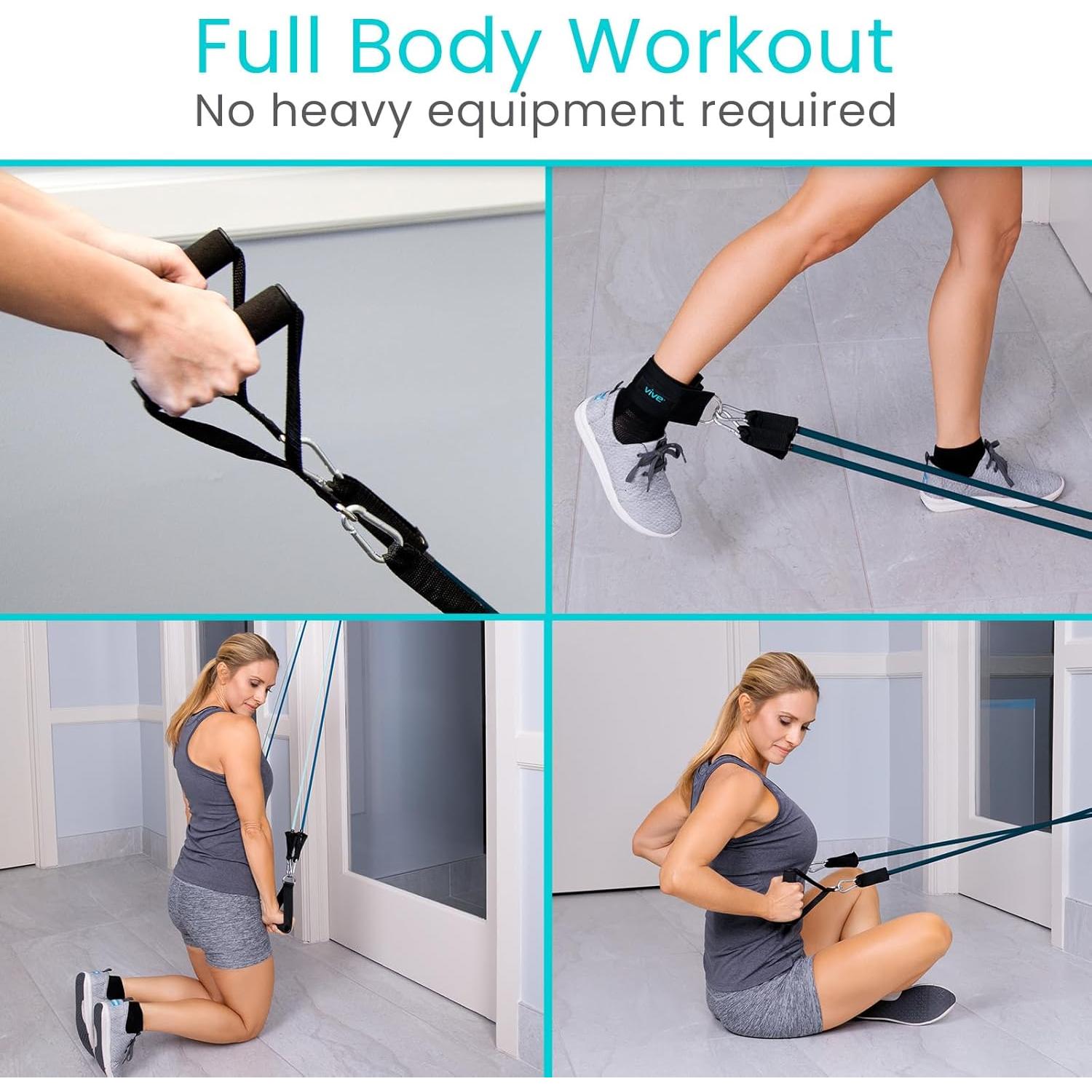 Bandas de Resistencia Vive 11 Pcs - Entrenamiento y Rehabilitación