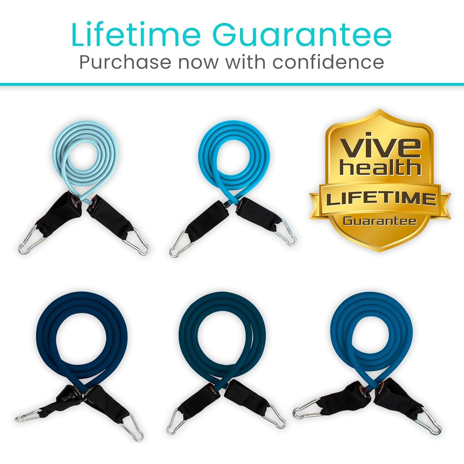 Bandas de Resistencia Vive 11 Pcs - Entrenamiento y Rehabilitación