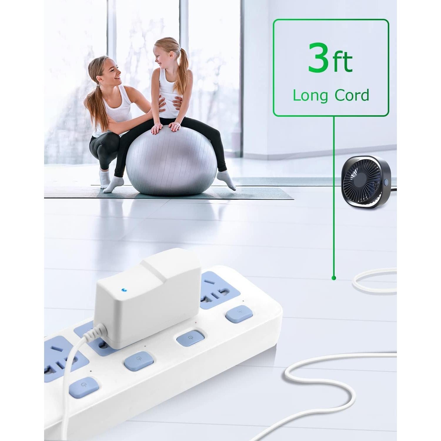 Adaptador de Alimentación 5V 1A Arkare con 8 Enchufes DC