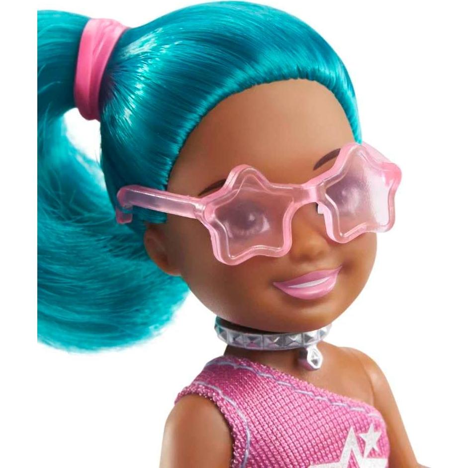 Muñeca Chelsea Rockstar Mattel 15.24 cm con Accesorios