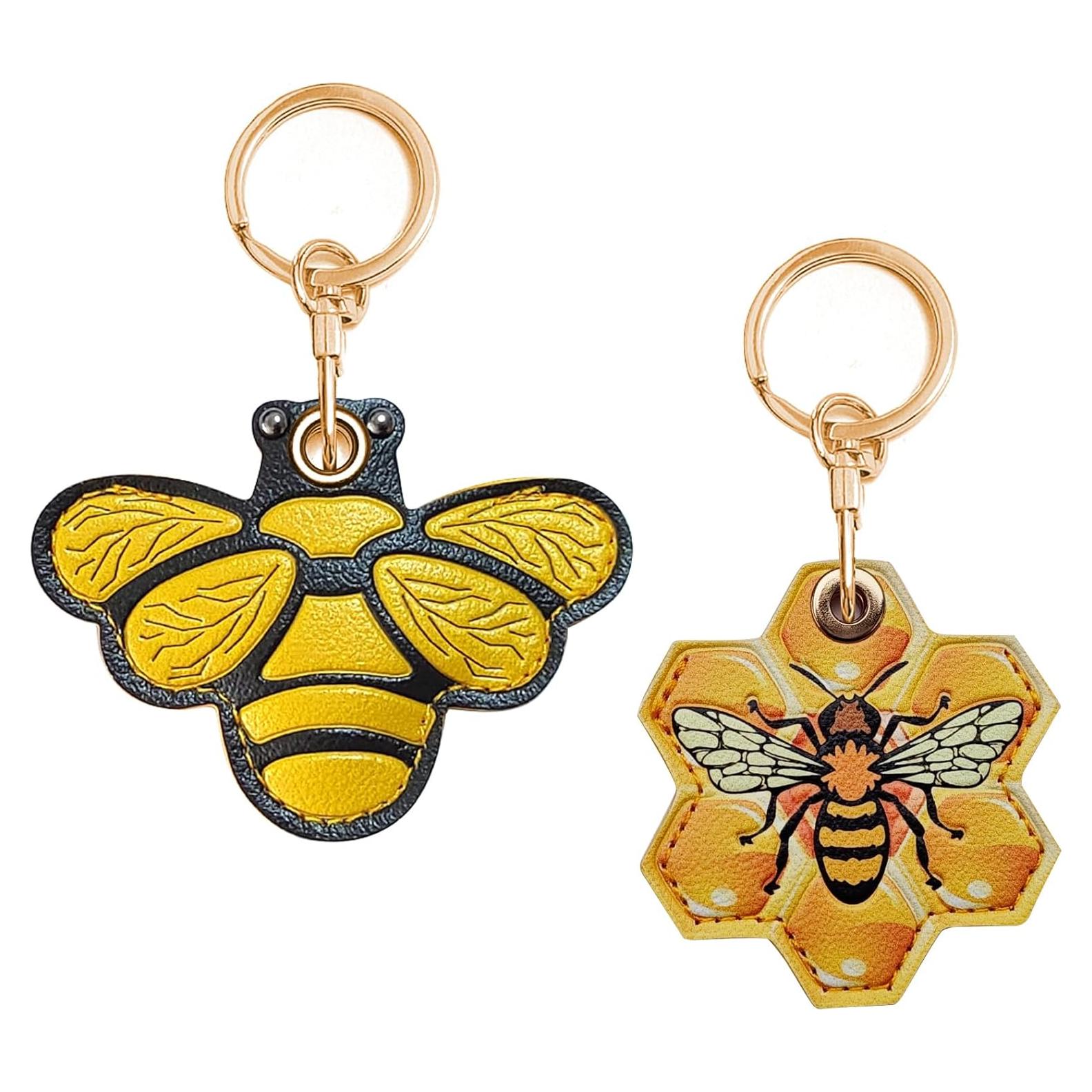 Funda de Llave de Cuero Sintético Catch On - 2 Piezas Kawaii