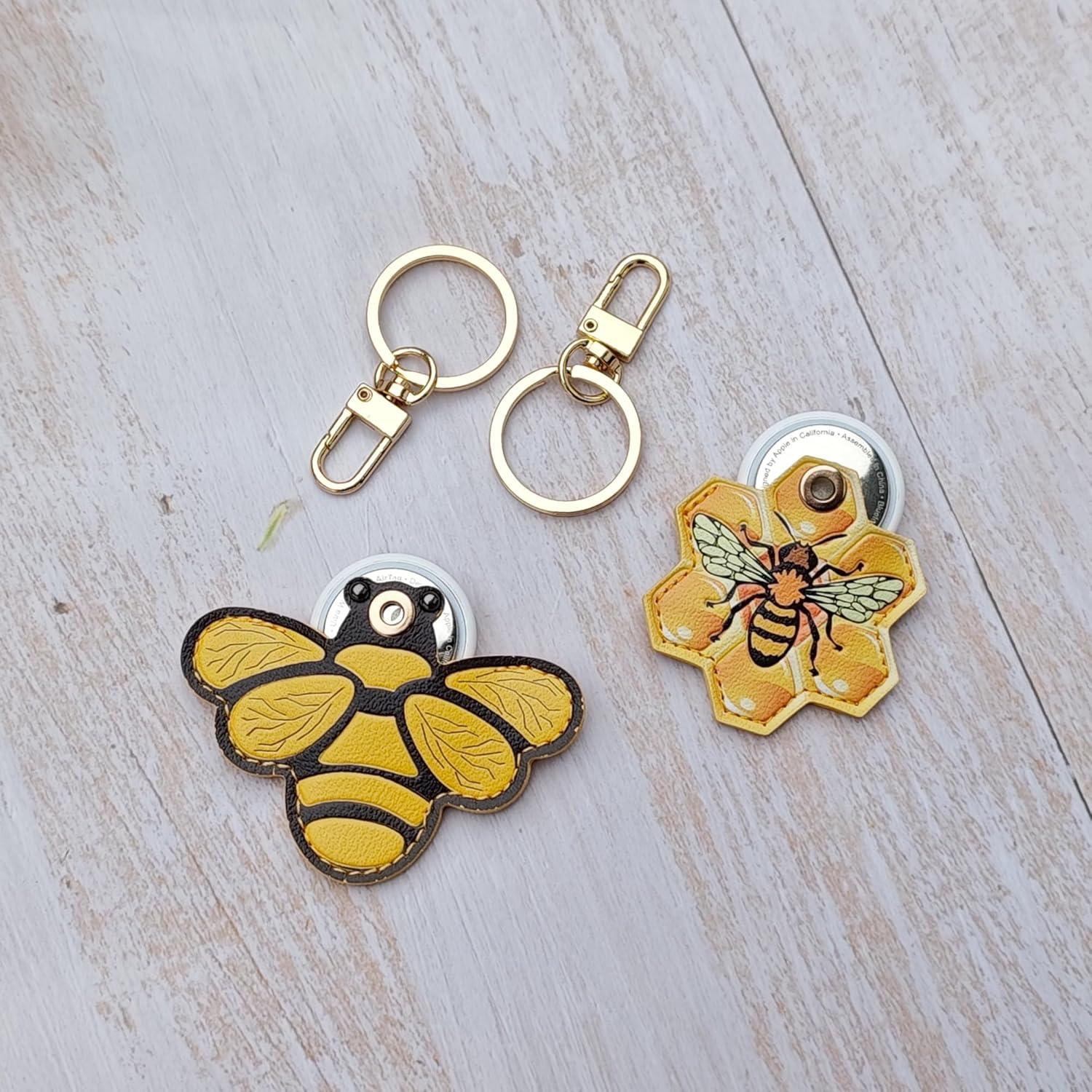 Funda de Llave de Cuero Sintético Catch On - 2 Piezas Kawaii