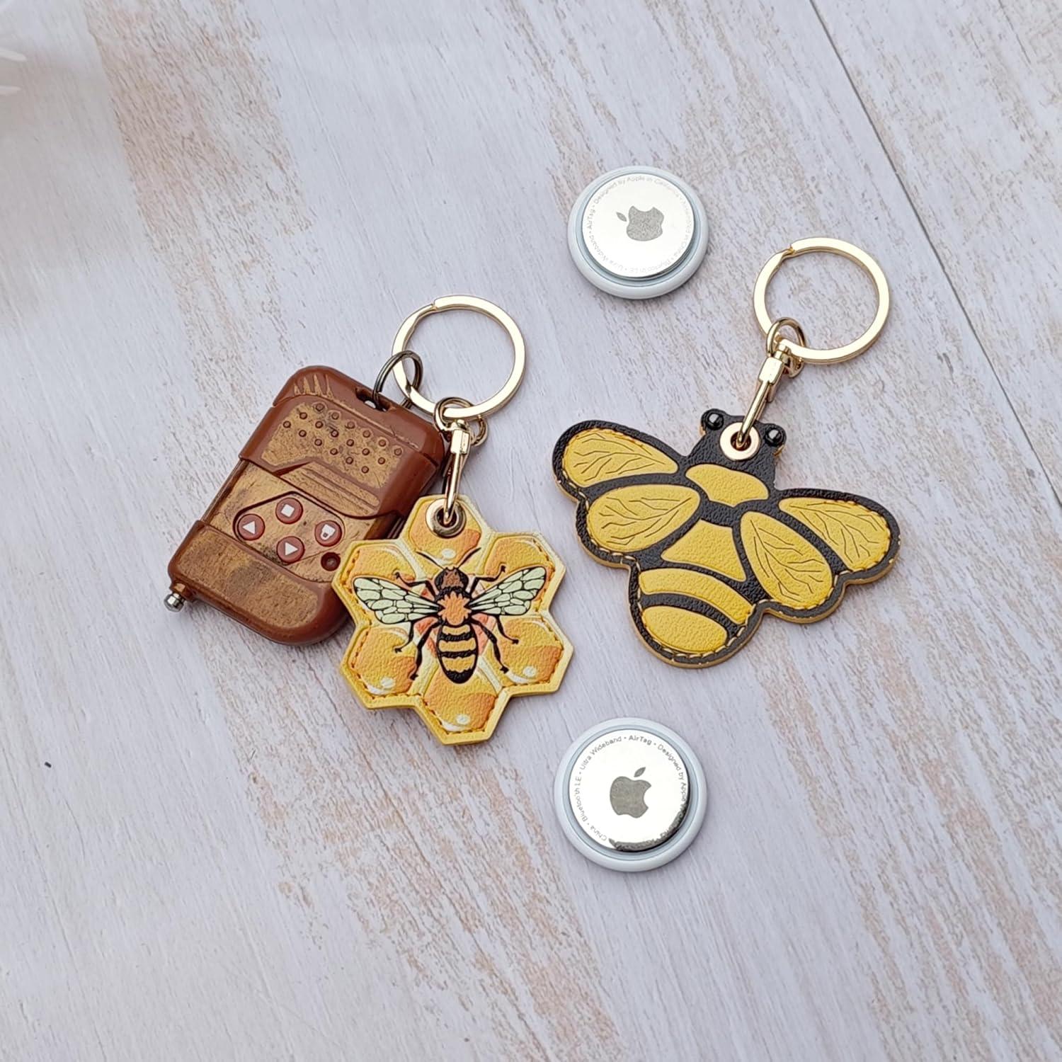 Funda de Llave de Cuero Sintético Catch On - 2 Piezas Kawaii