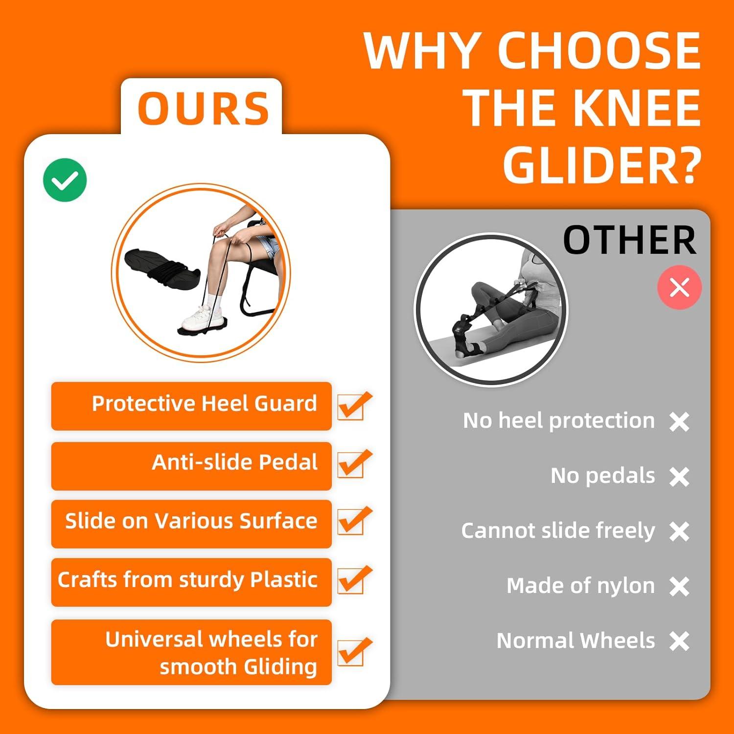 Deslizador de Rodilla YXIRENE para Recuperación Post-Cirugía