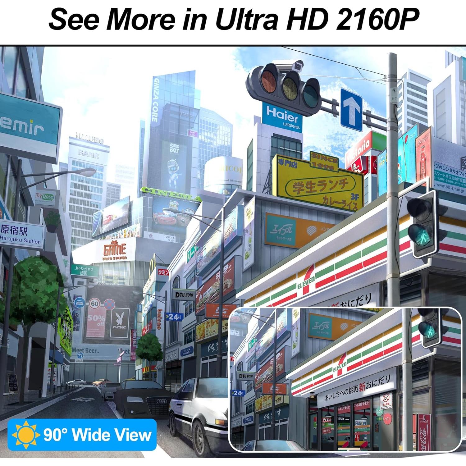 Cámara USB 4K MMlove 11MP Autoenfoque Anti-Vibración