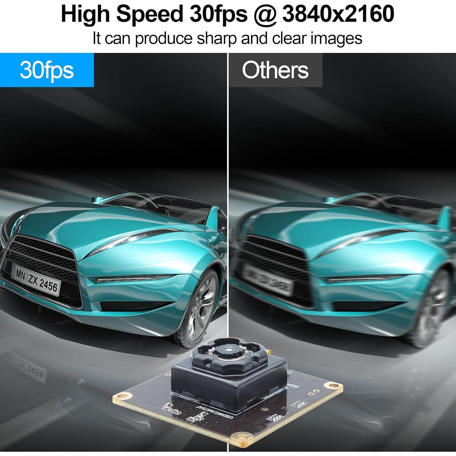 Cámara USB 4K MMlove 11MP Autoenfoque Anti-Vibración