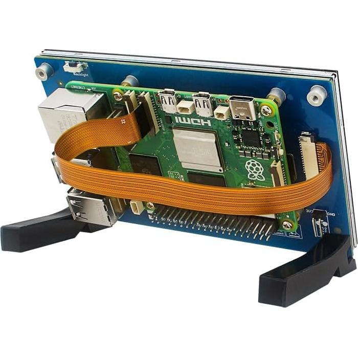 Monitor Táctil 5" DIGISHUO IPS 800x480 para Raspberry Pi