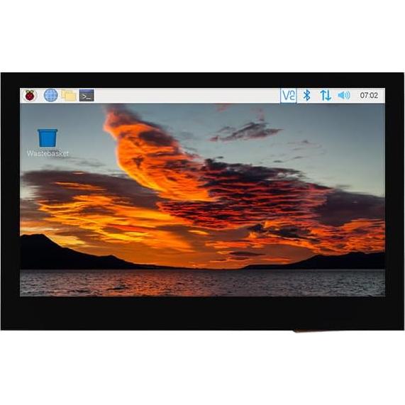 Monitor Táctil 5" DIGISHUO IPS 800x480 para Raspberry Pi