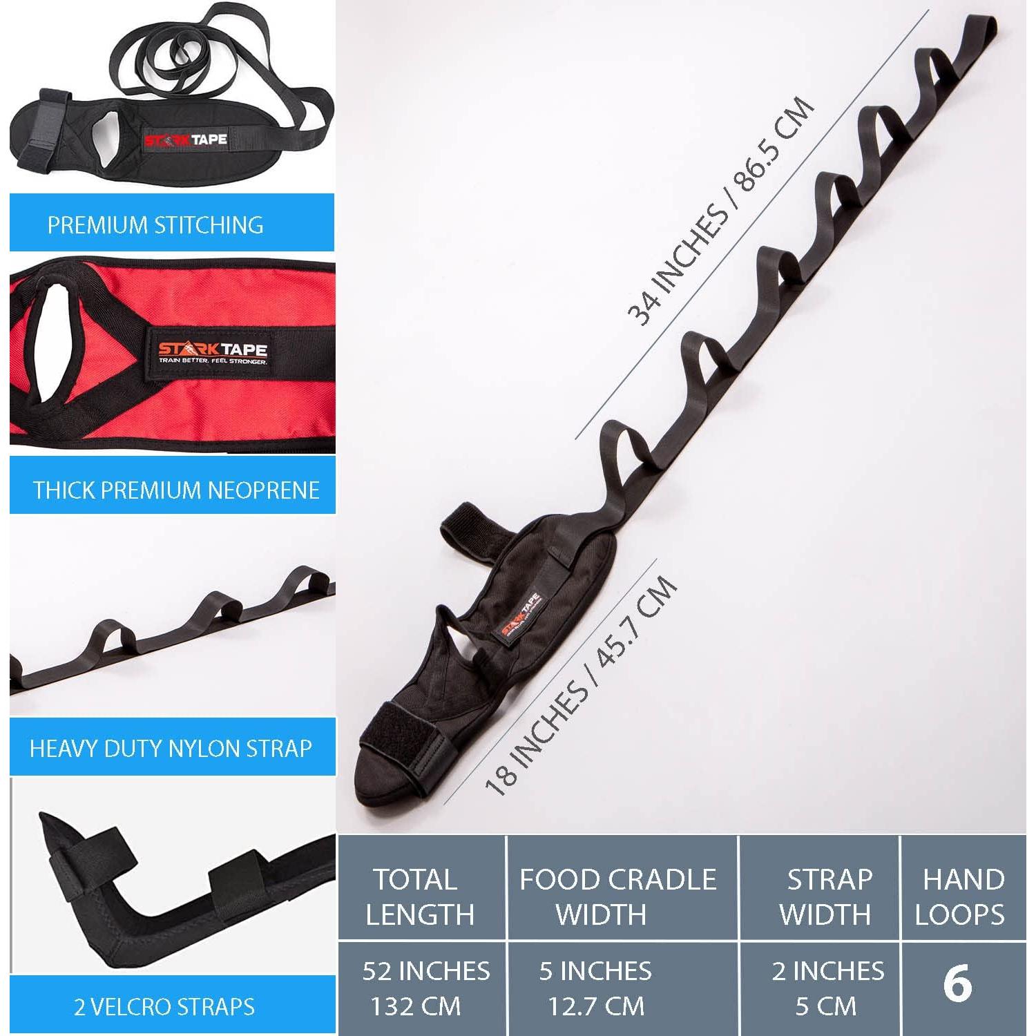 Estirador de piernas StarkTape para fascitis plantar - Azul