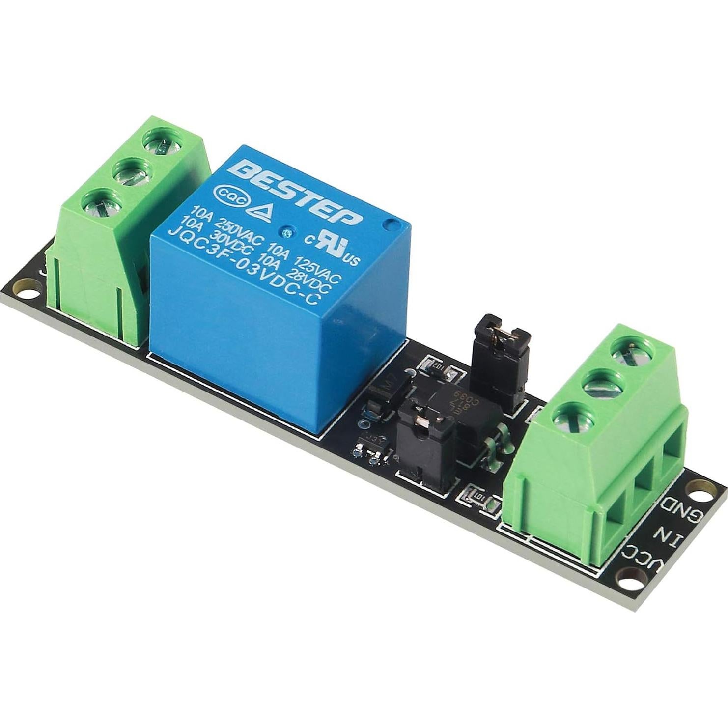 Módulo de Relé de Potencia 1 Canal 3V AITRIP - Paquete de 8