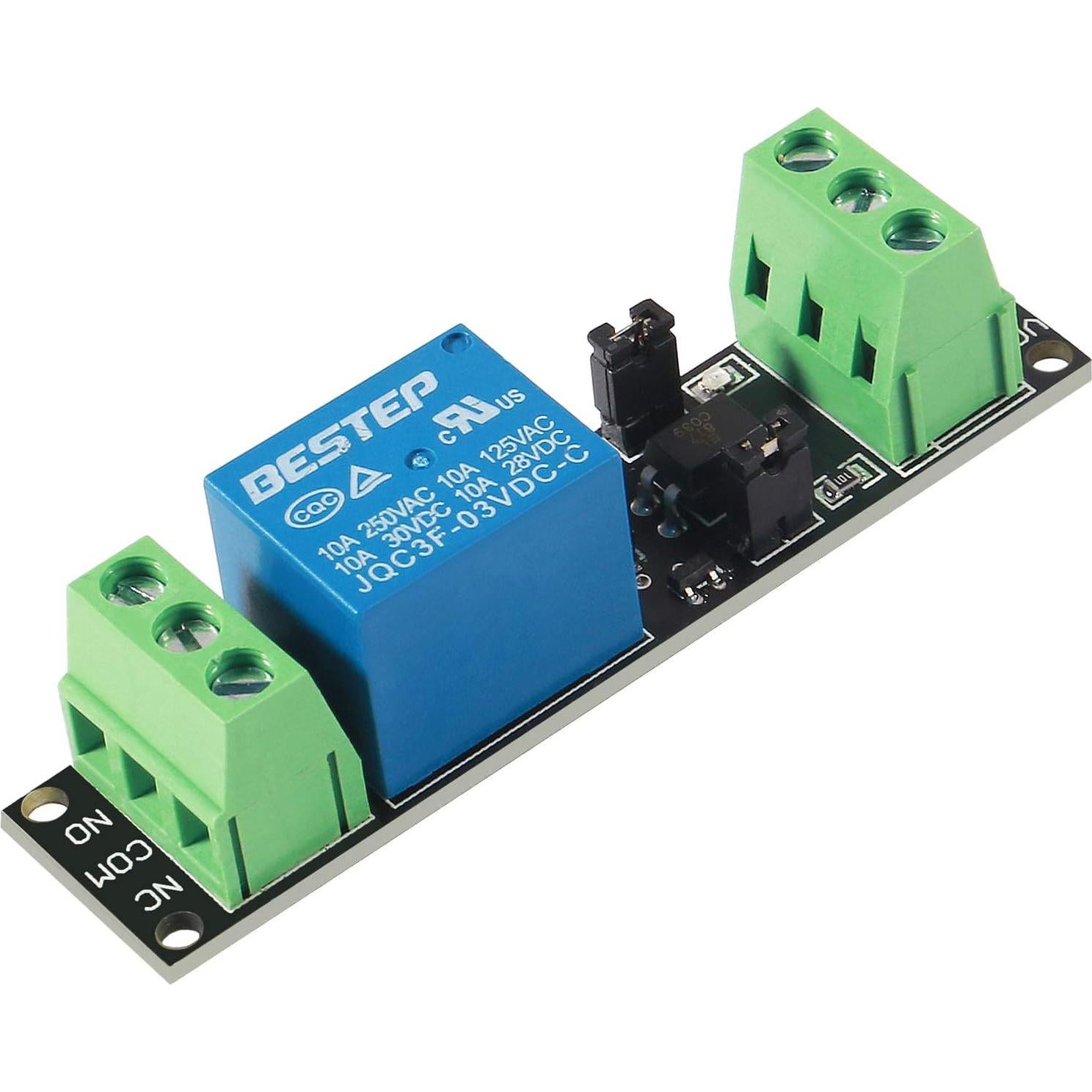 Módulo de Relé de Potencia 1 Canal 3V AITRIP - Paquete de 8