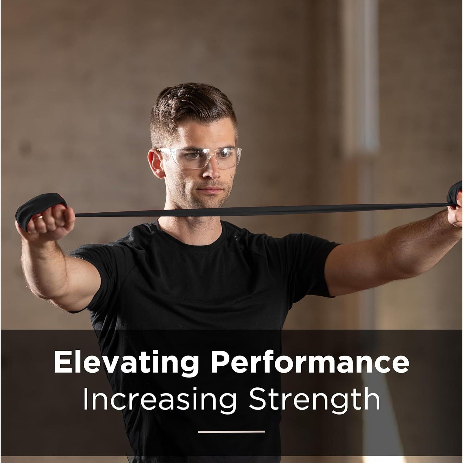 Bandas de Resistencia THERABAND 5 Pies Negro Especial Pesado