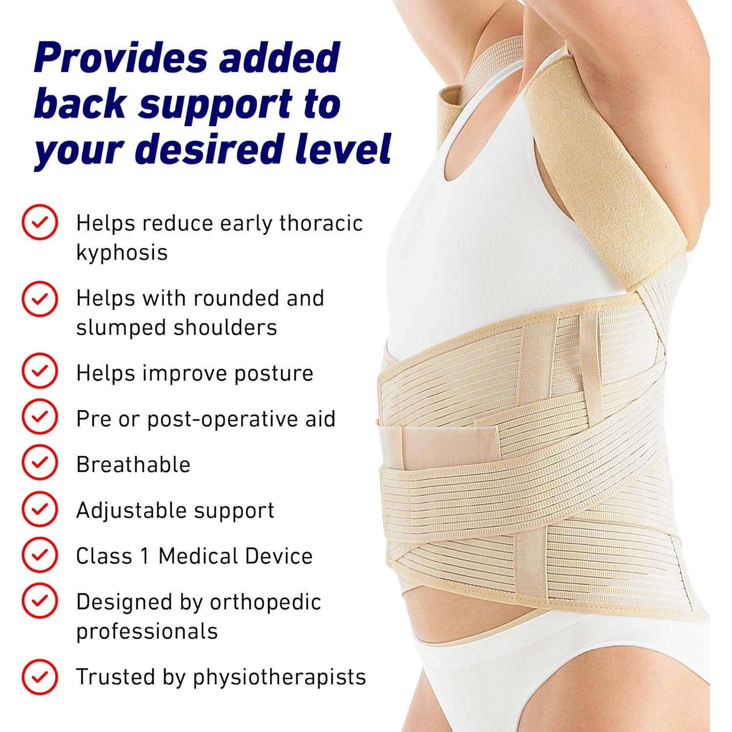 Soporte Dorsolumbar Neo-G Pequeño Ajustable para Postura