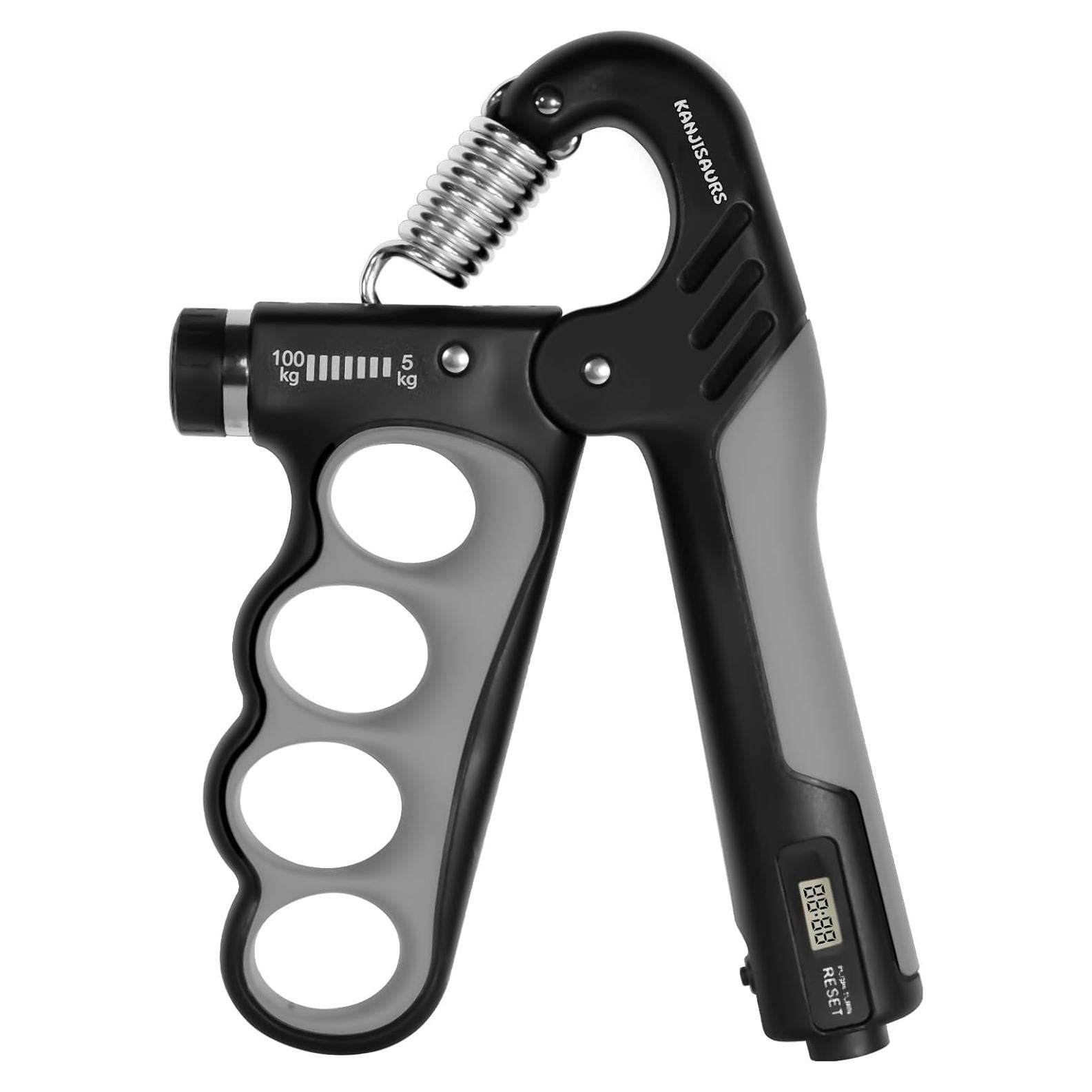 Entrenador de Fuerza de Agarre KANJISAURS Ajustable 5-100 kg