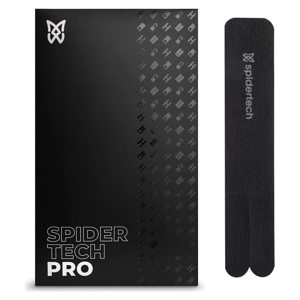 Cinta Kinesiológica Pre-Cortada Spidertech para Cadera - Negro