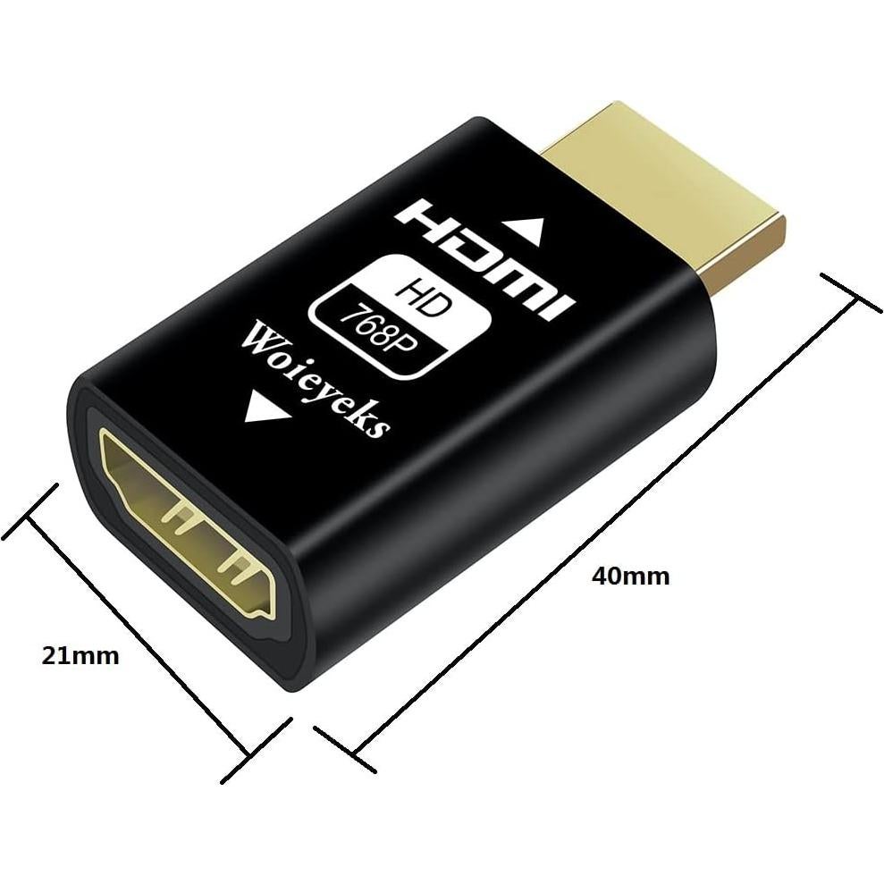 Emulador EDID HDMI Woieyeks 1024x768@60Hz Passthrough