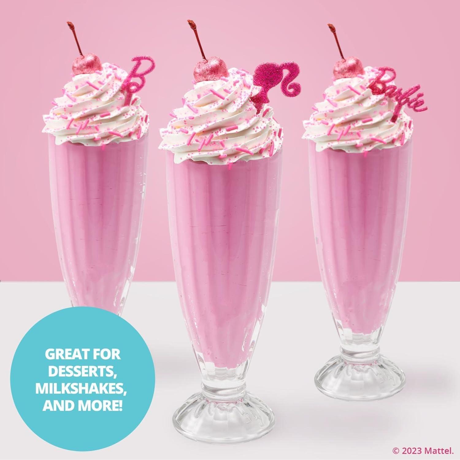 Pinchos Decorativos Barbie DecoPac - 36 Palitos Rosados para Pasteles y Cupcakes