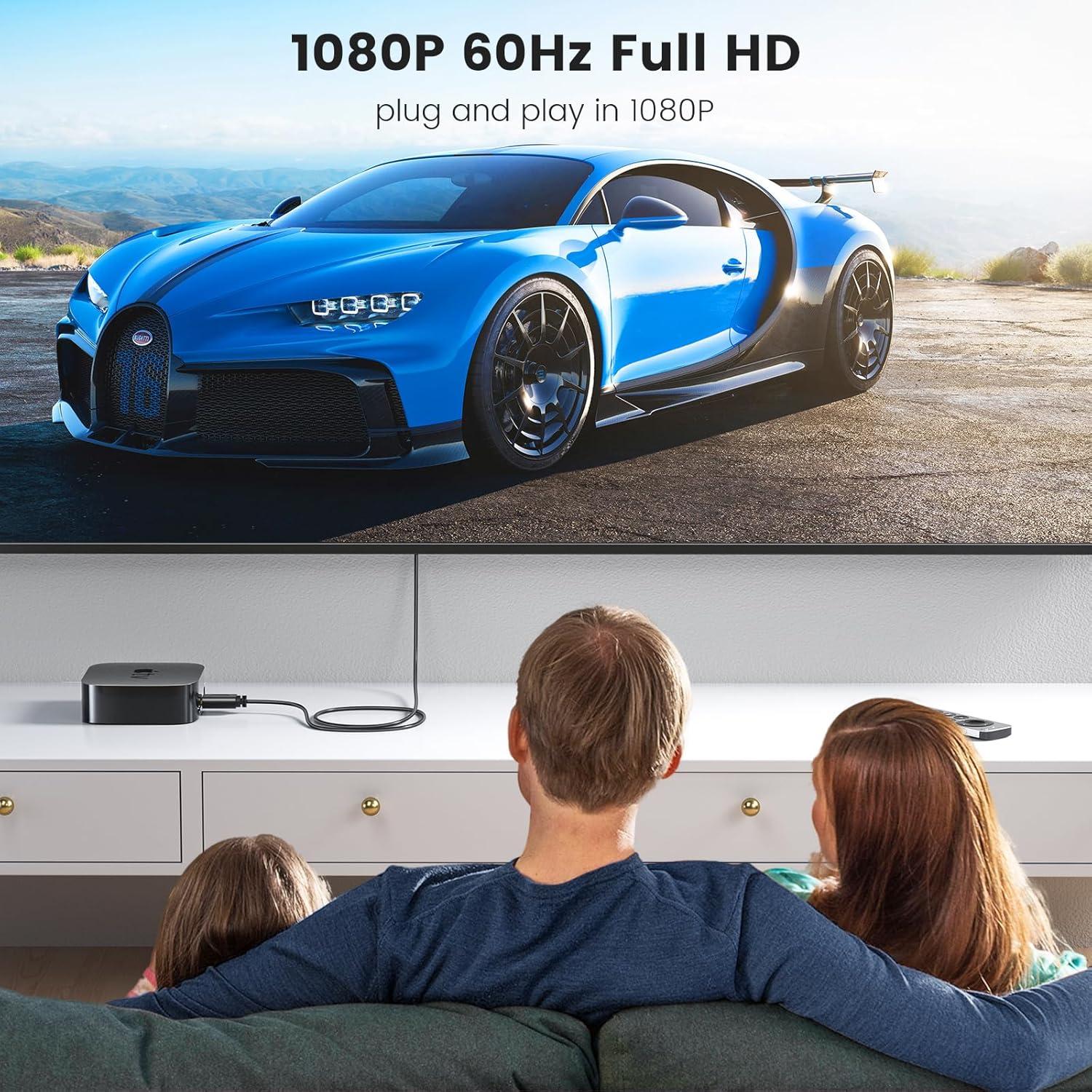 Adaptador HDMI a VGA FOINNEX 2M 1080P para PC y Proyector