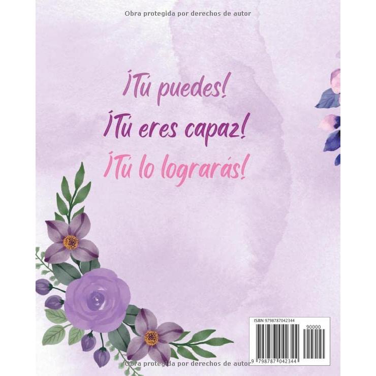 Diario Conócete y Serás Feliz: Libro de trabajo Para Vivir Una Vida Plena, Organizando tu Mente y Haciendo Afirmaciones (Libros para mujeres en español) (Spanish Edition)