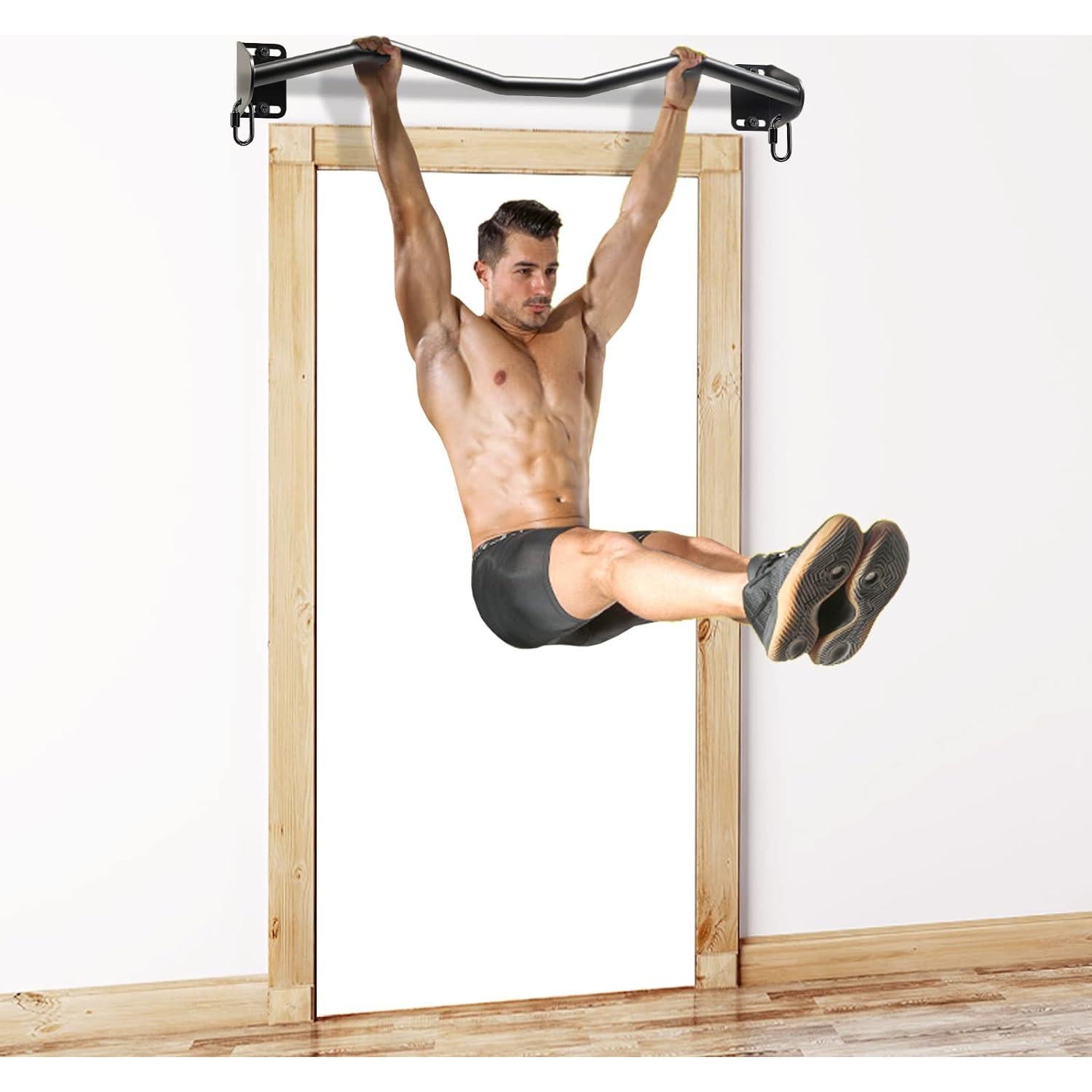 Barra de Dominadas Kipika Montada en Pared Alta Resistencia