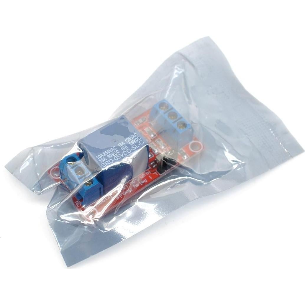 Módulo de Relé 2 Canales GANASOME 12V con Optoacoplador