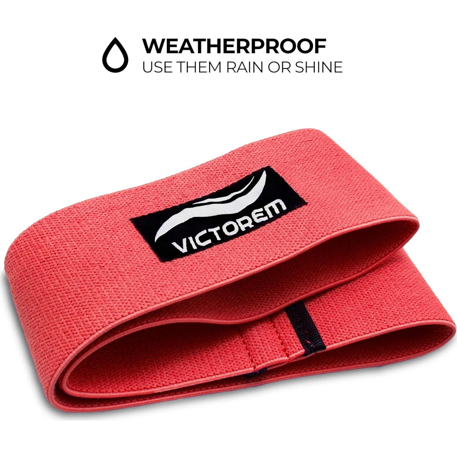 Conjunto de Bandas de Resistencia Victorem - 3 Unidades Antideslizantes