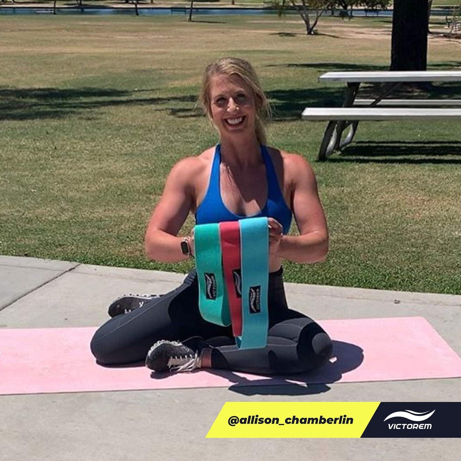 Conjunto de Bandas de Resistencia Victorem - 3 Unidades Antideslizantes