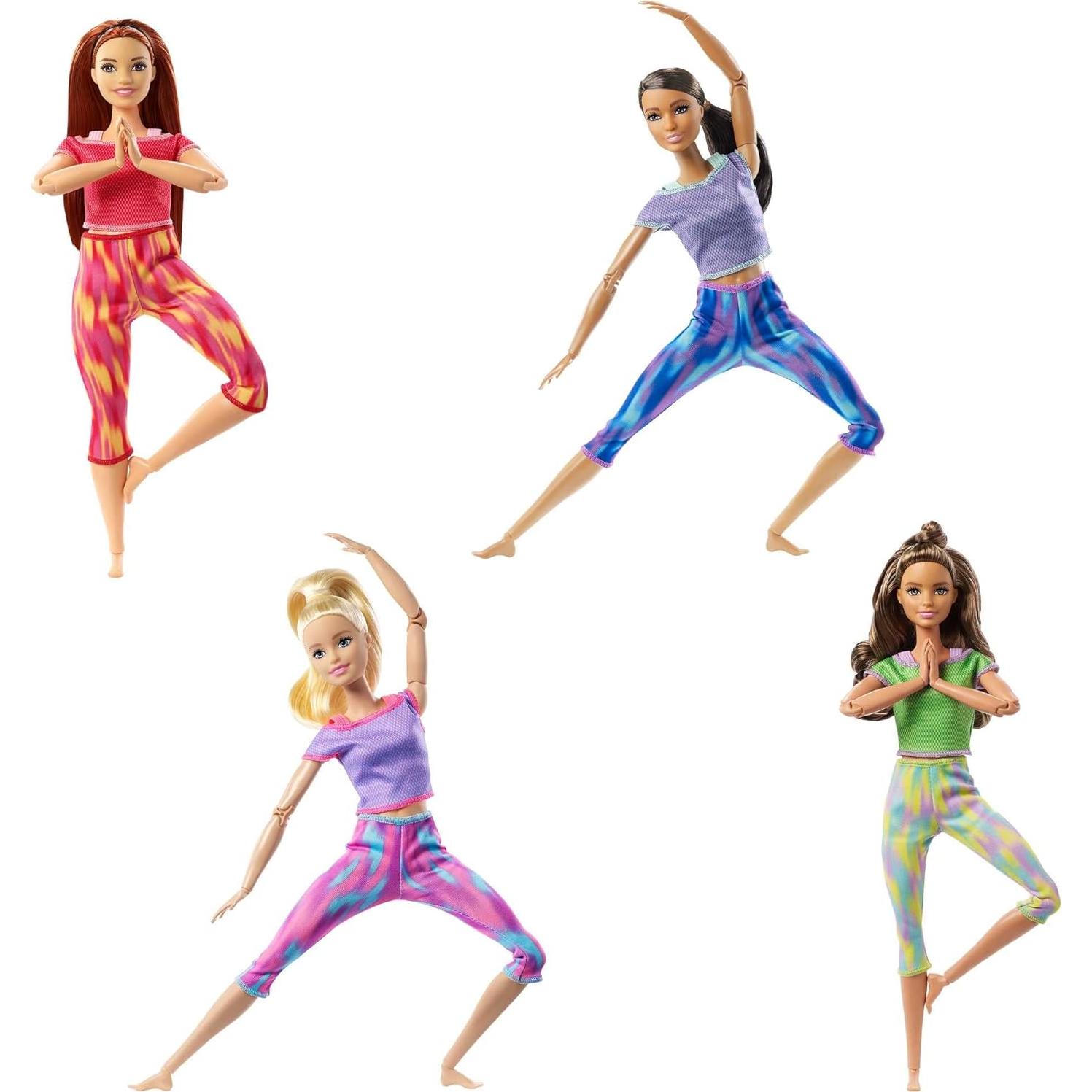 Muñeca Barbie Hecha para Moverse con 22 Juntas Flexibles