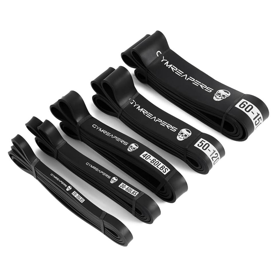 Bandas de Resistencia Gymreapers - Set de 5 Bandas Negras