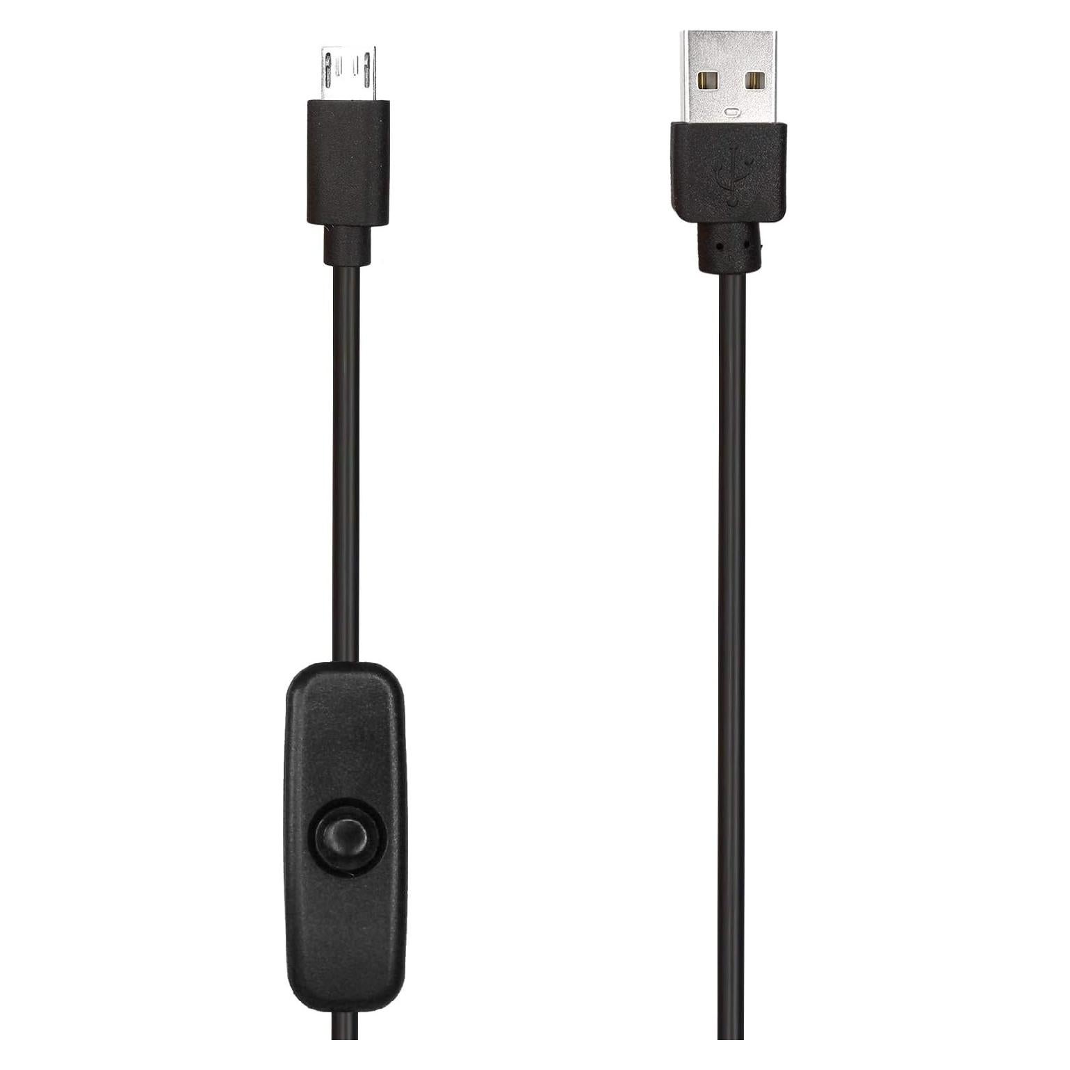 Cable Micro USB 1.5m HomeSpot con Interruptor ON/OFF